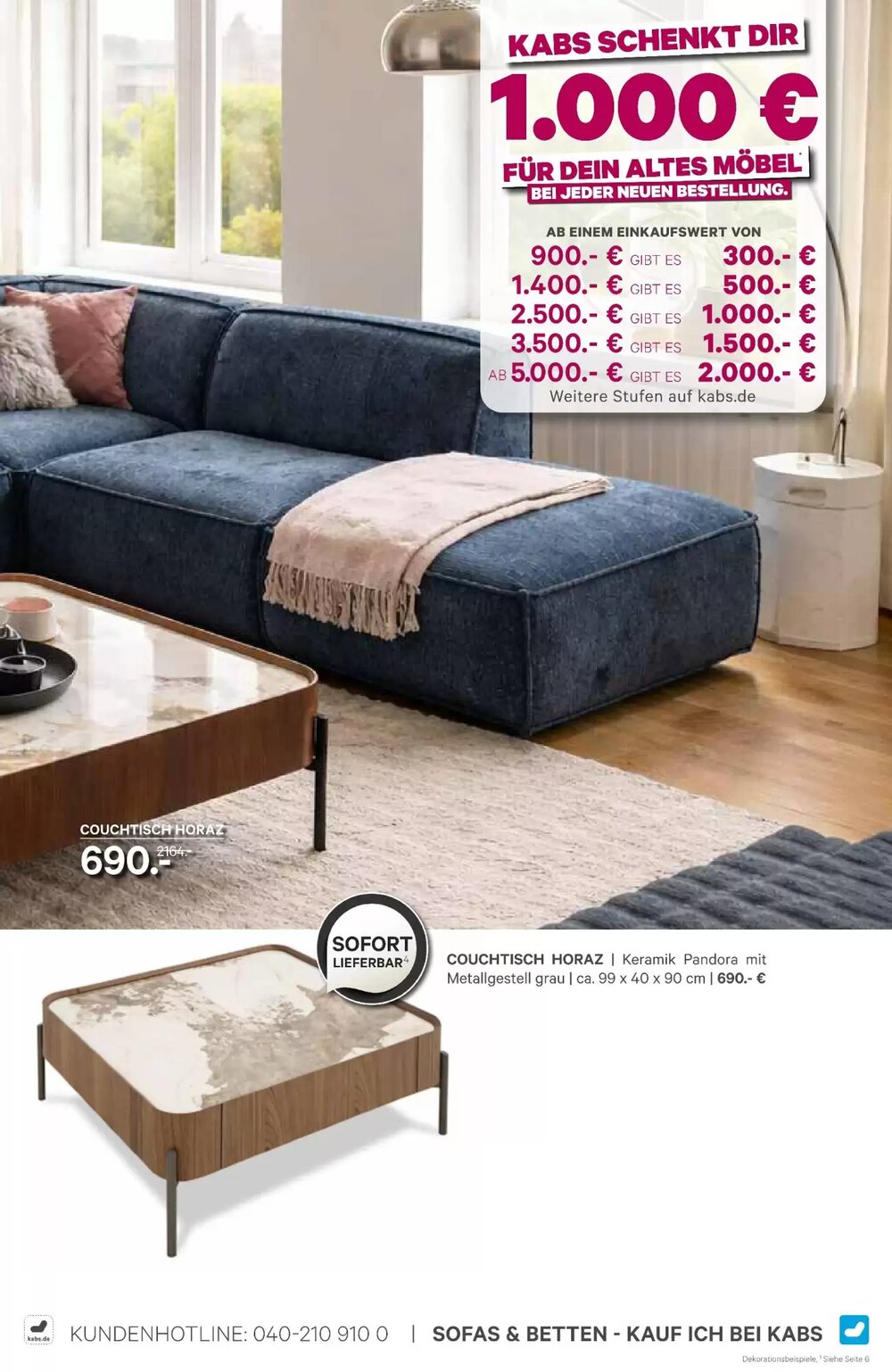 Kabs Polsterwelt Prospekt (ab 30.01.2026) zum Blättern - Seite 25