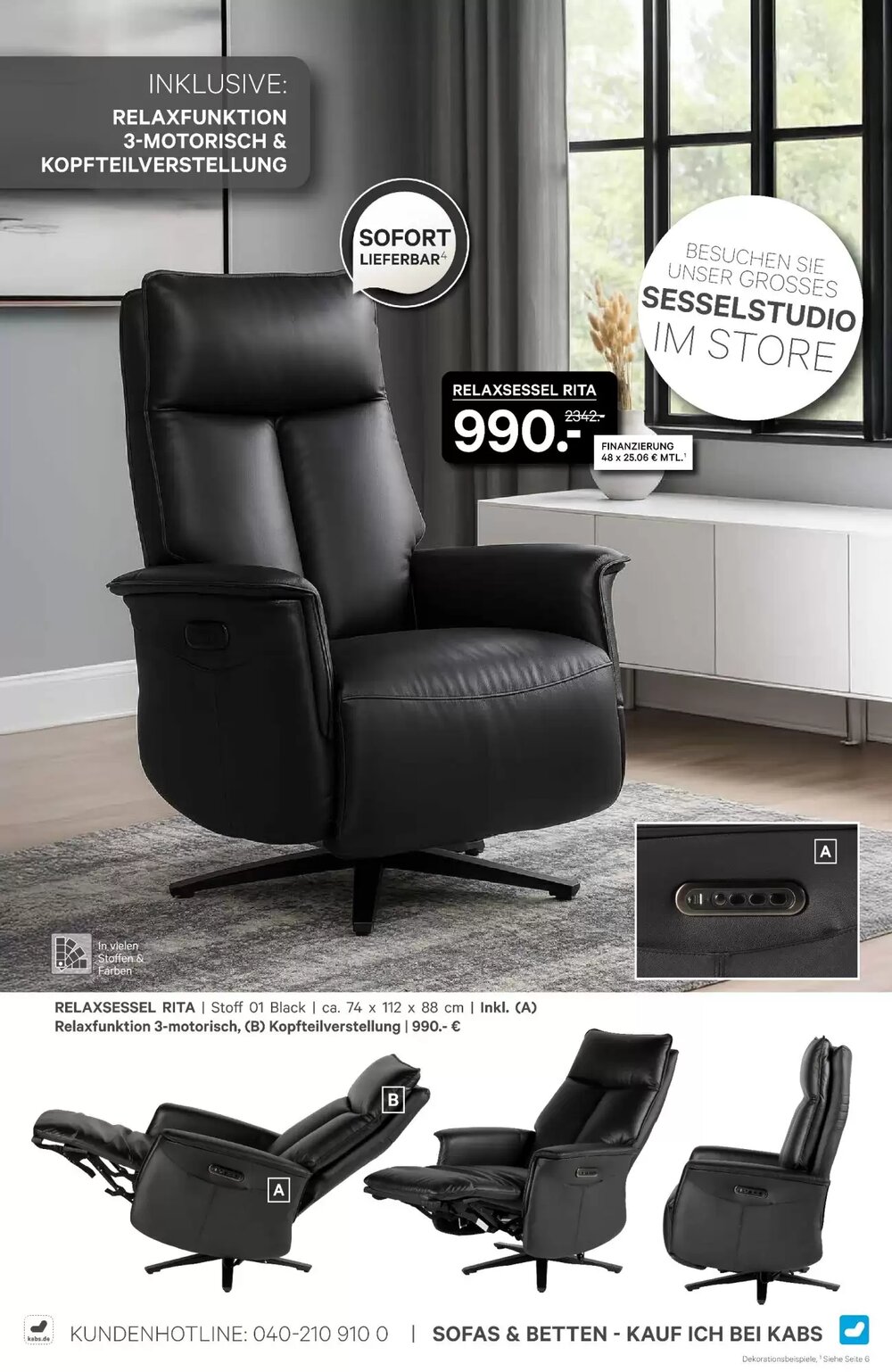 Kabs Polsterwelt Prospekt (ab 30.01.2026) zum Blättern - Seite 26