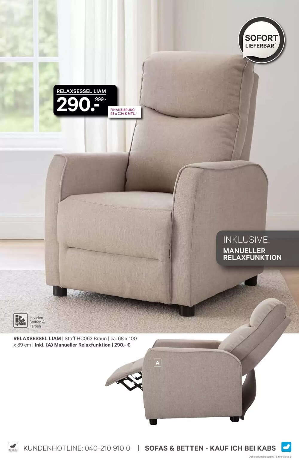 Kabs Polsterwelt Prospekt (ab 30.01.2026) zum Blättern - Seite 27