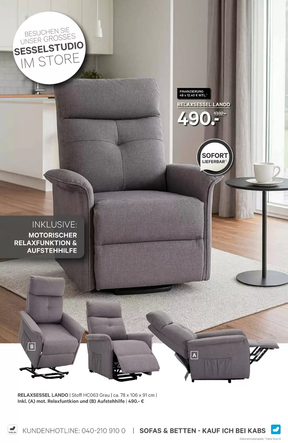 Kabs Polsterwelt Prospekt (ab 30.01.2026) zum Blättern - Seite 28