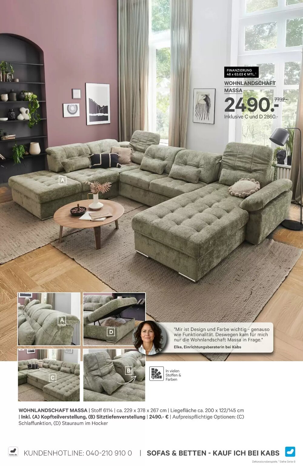 Kabs Polsterwelt Prospekt (ab 30.01.2026) zum Blättern - Seite 29