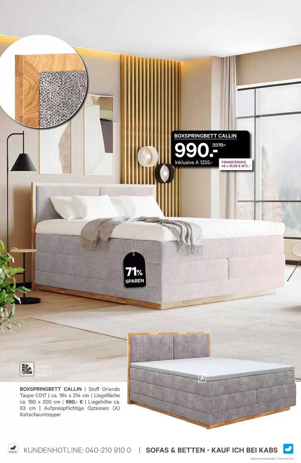 Kabs Polsterwelt Prospekt (ab 30.01.2026) zum Blättern - Seite 46