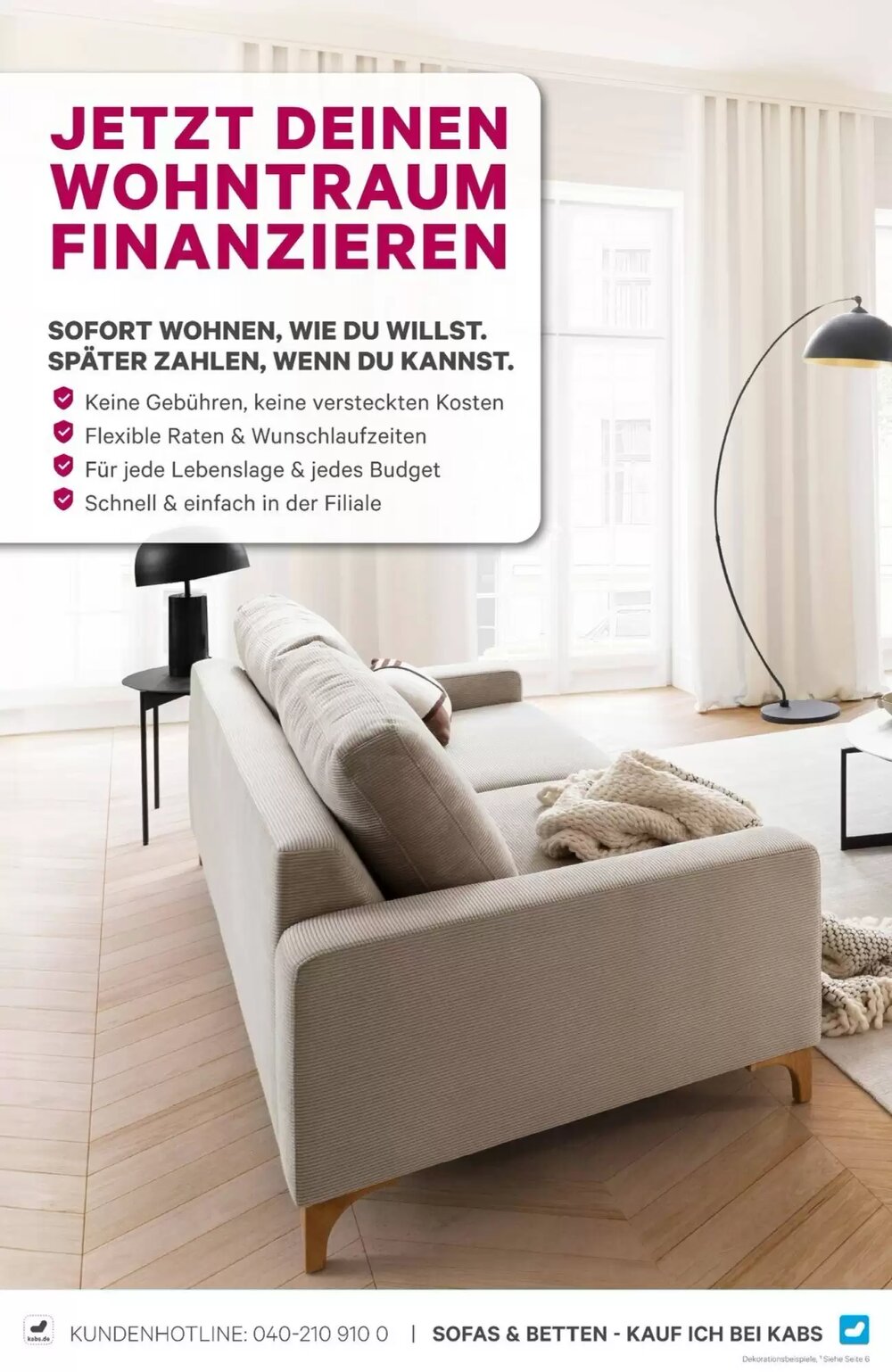 Kabs Polsterwelt Prospekt (ab 30.01.2026) zum Blättern - Seite 16