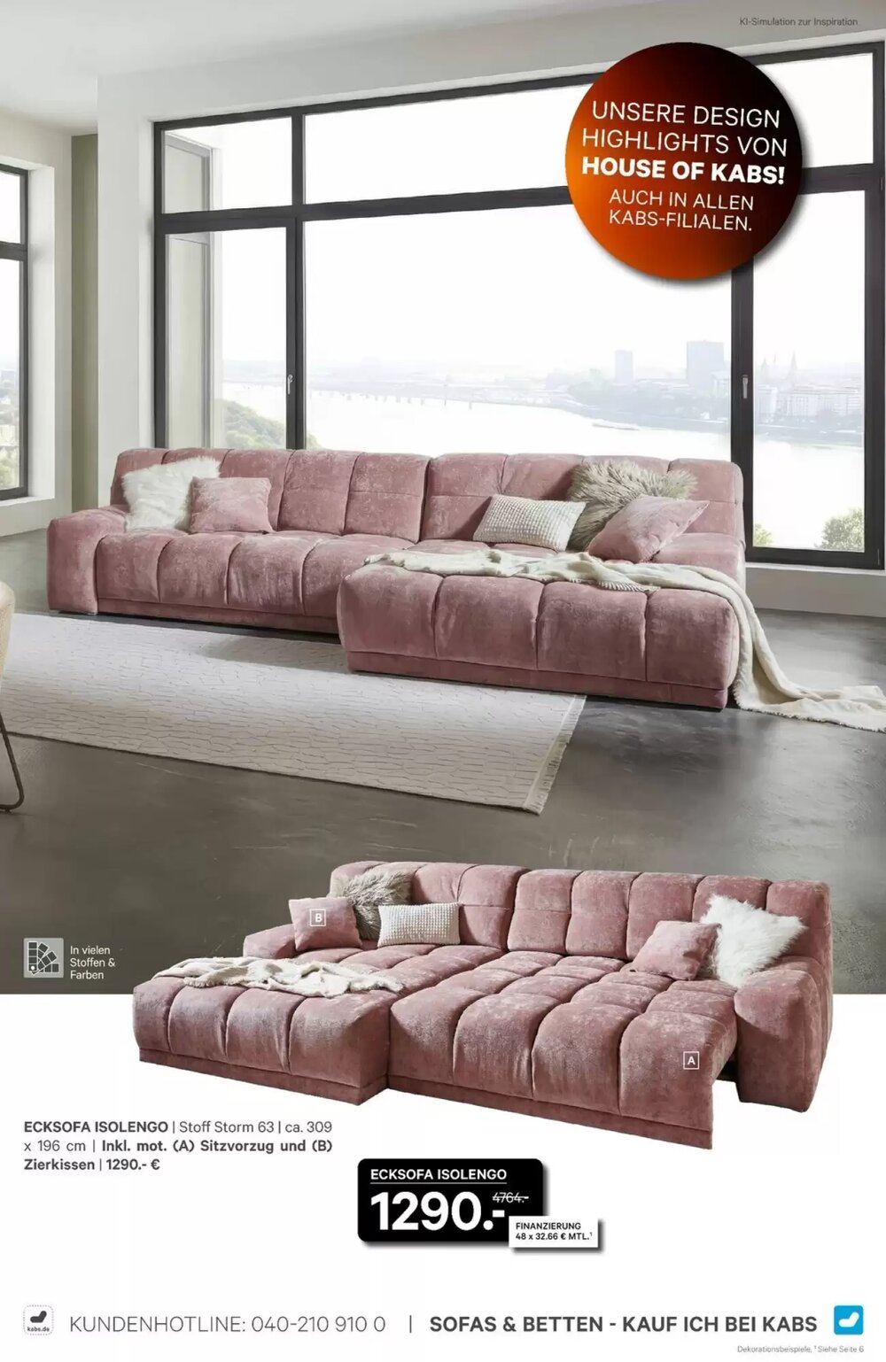 Kabs Polsterwelt Prospekt (ab 30.01.2026) zum Blättern - Seite 19