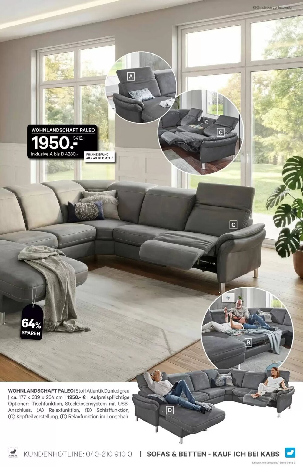 Kabs Polsterwelt Prospekt (ab 30.01.2026) zum Blättern - Seite 27