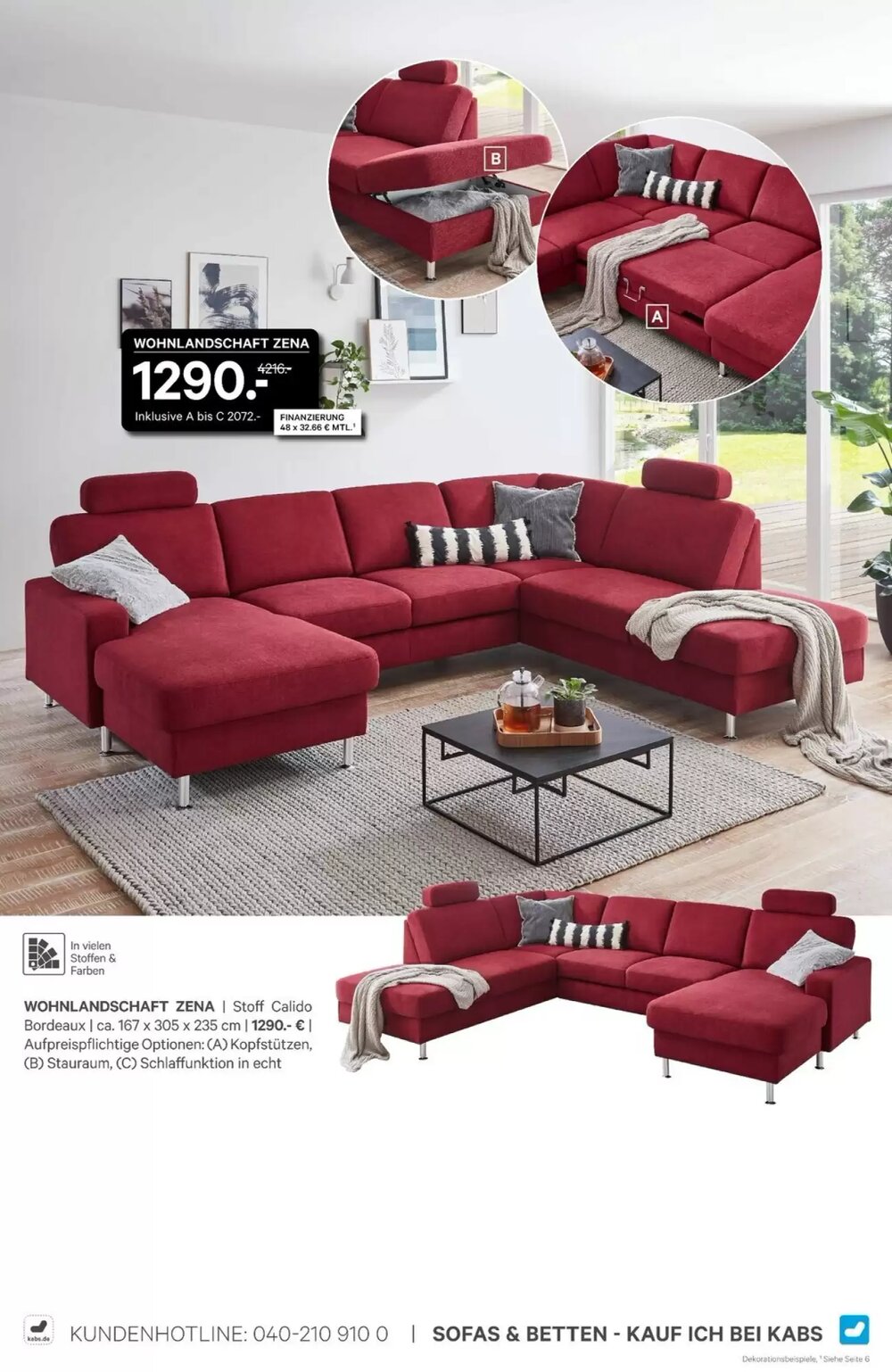 Kabs Polsterwelt Prospekt (ab 30.01.2026) zum Blättern - Seite 31