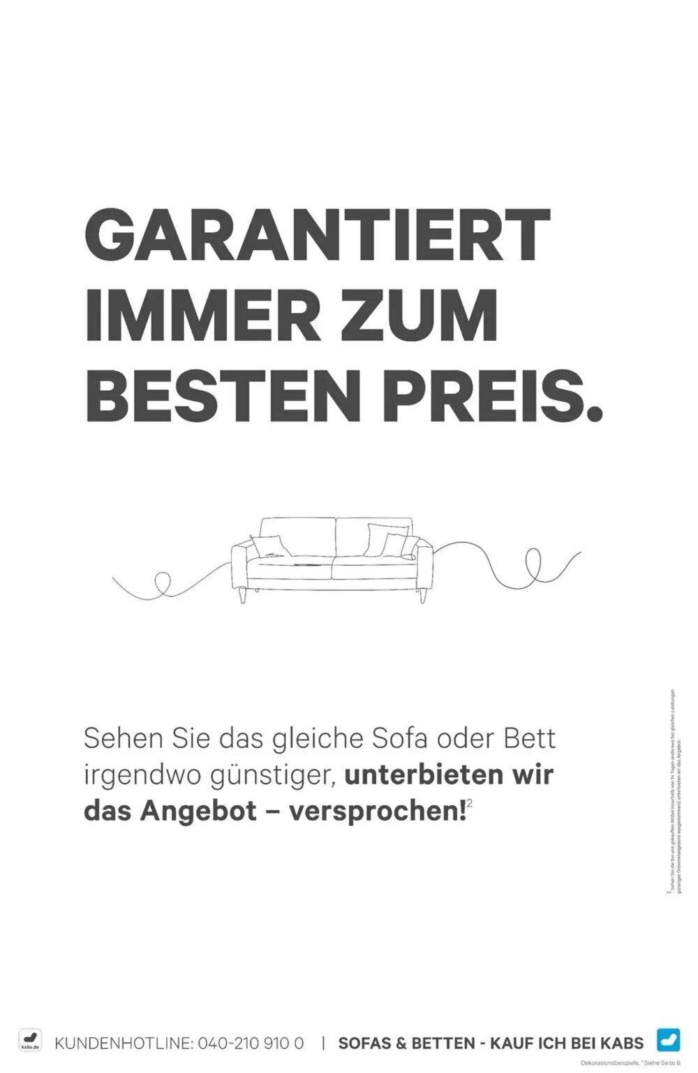 Kabs Polsterwelt Prospekt (ab 30.01.2026) zum Blättern - Seite 33