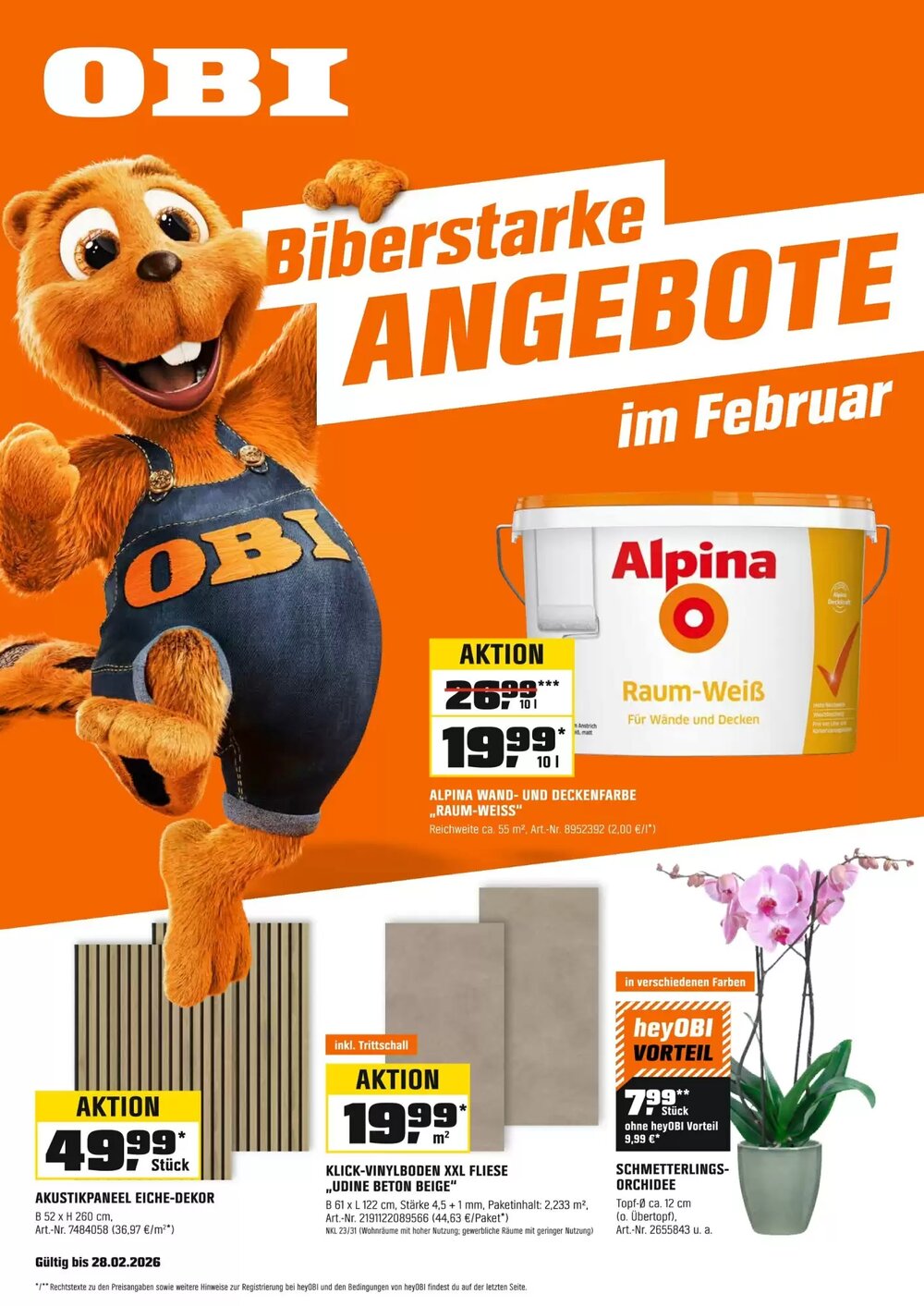 OBI Prospekt (ab 30.01.2026) zum Blättern - Seite 1