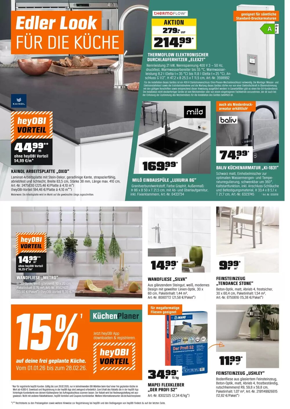 OBI Prospekt (ab 30.01.2026) zum Blättern - Seite 6