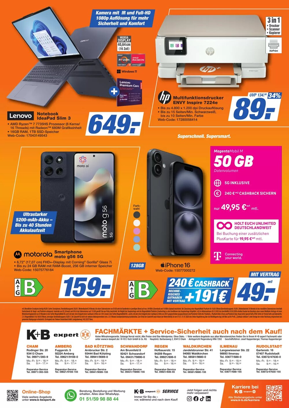 K+B Expert Prospekt (ab 30.01.2026) zum Blättern - Seite 16