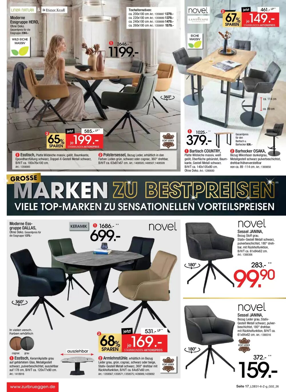 Zurbrüggen Prospekt (ab 30.01.2026) zum Blättern - Seite 17