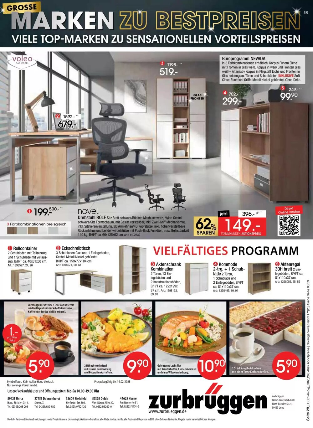 Zurbrüggen Prospekt (ab 30.01.2026) zum Blättern - Seite 44