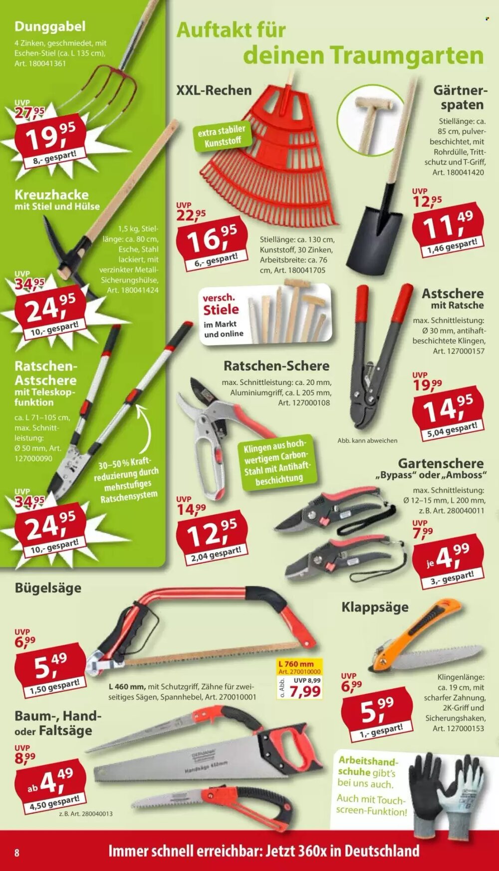 Sonderpreis Baumarkt Prospekt (ab 31.01.2026) zum Blättern - Seite 8