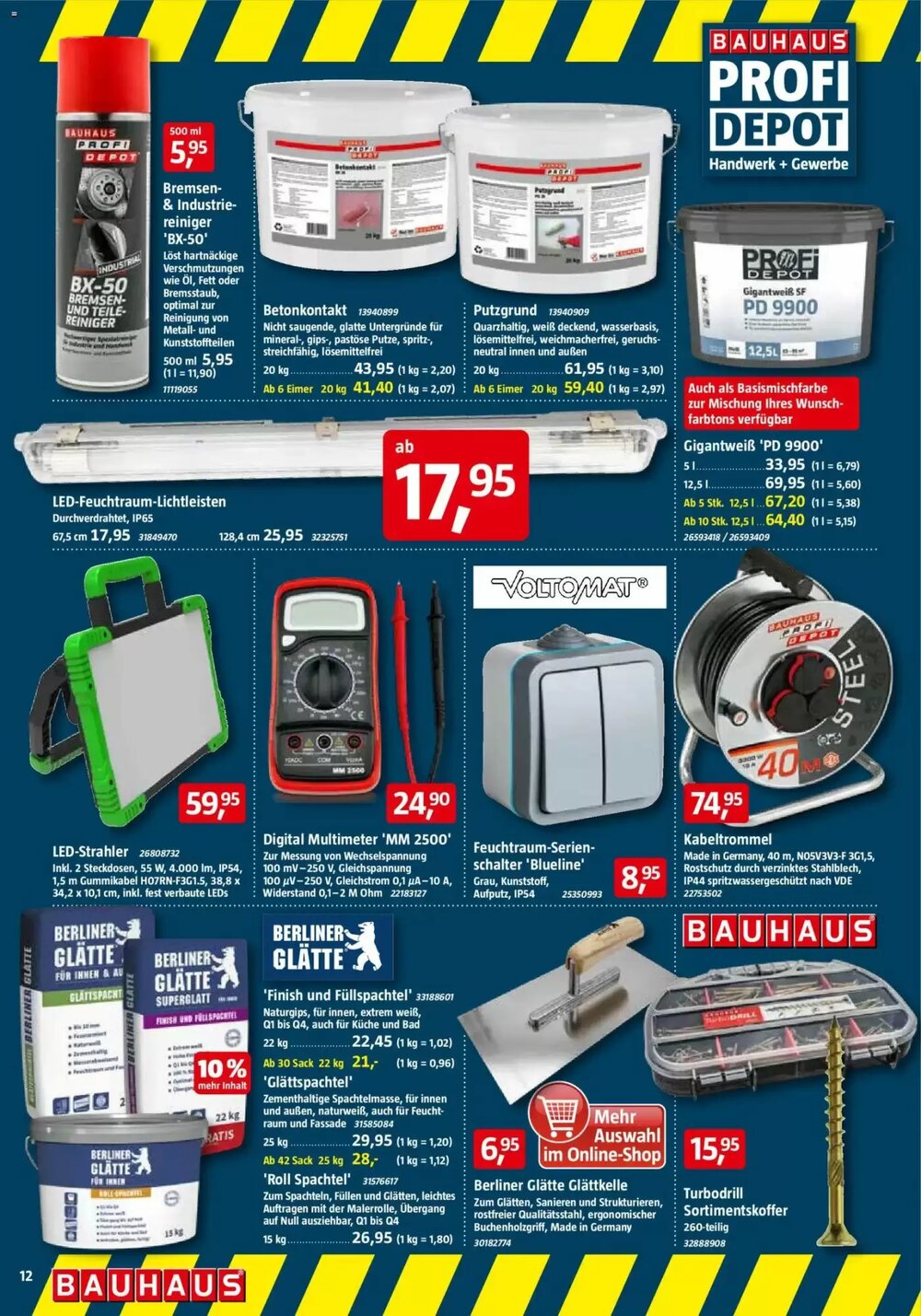 Bauhaus Prospekt (ab 31.01.2026) zum Blättern - Seite 12