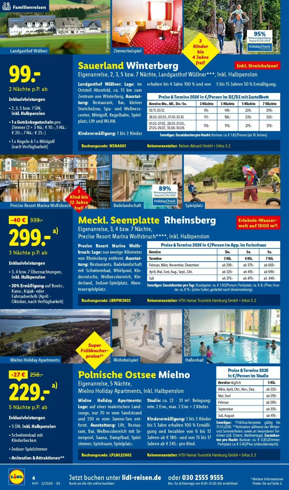 Lidl Reisen Prospekt (ab 31.01.2026) zum Blättern - Seite 4
