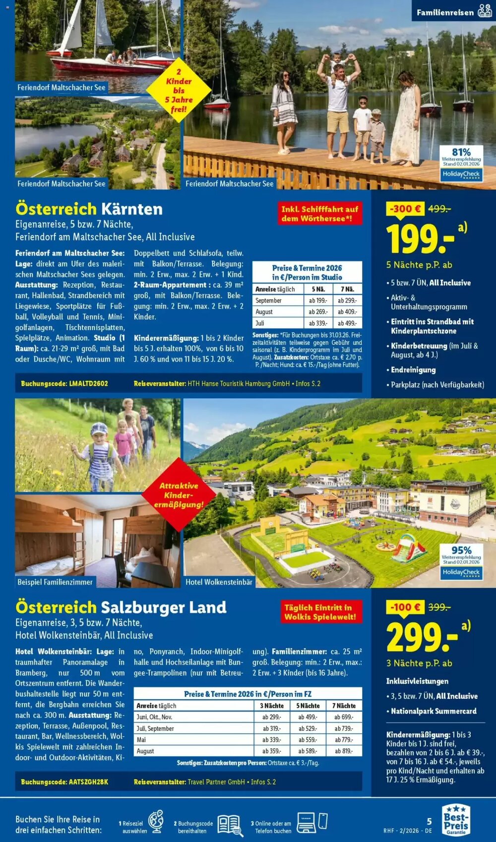 Lidl Reisen Prospekt (ab 31.01.2026) zum Blättern - Seite 5
