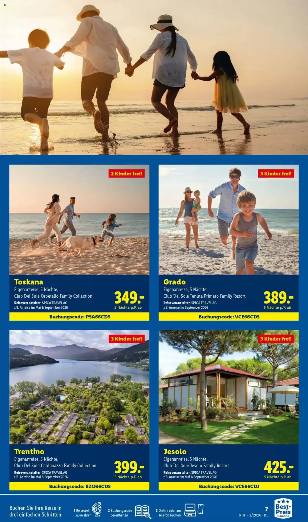 Lidl Reisen Prospekt (ab 31.01.2026) zum Blättern - Seite 7