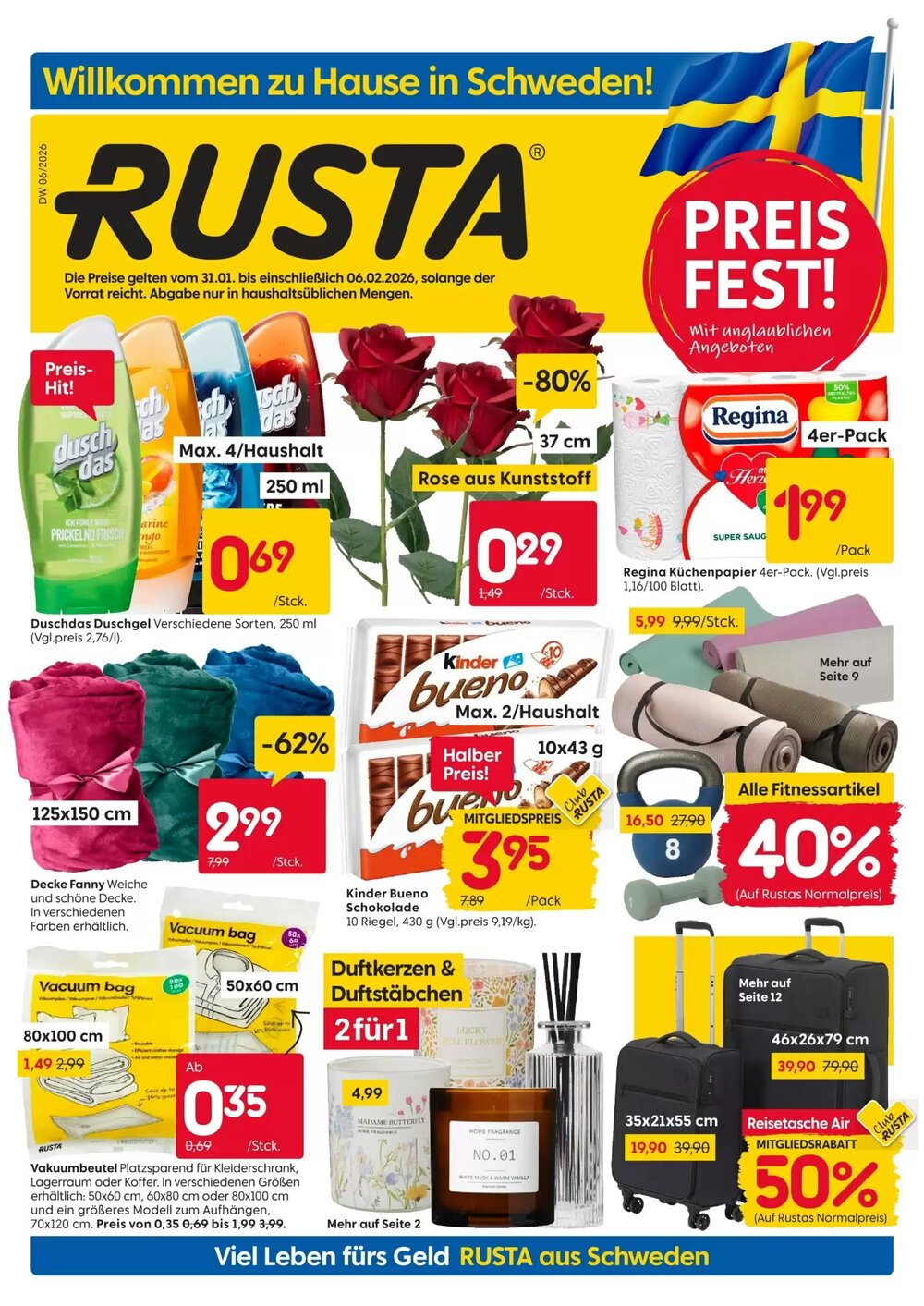 Rusta Prospekt (ab 31.01.2026) zum Blättern - Seite 1