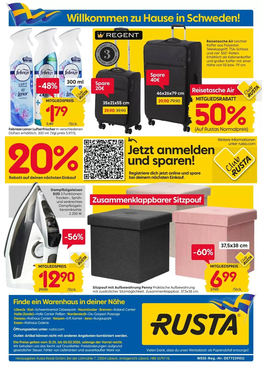 Rusta Prospekt (ab 31.01.2026) zum Blättern - Seite 12