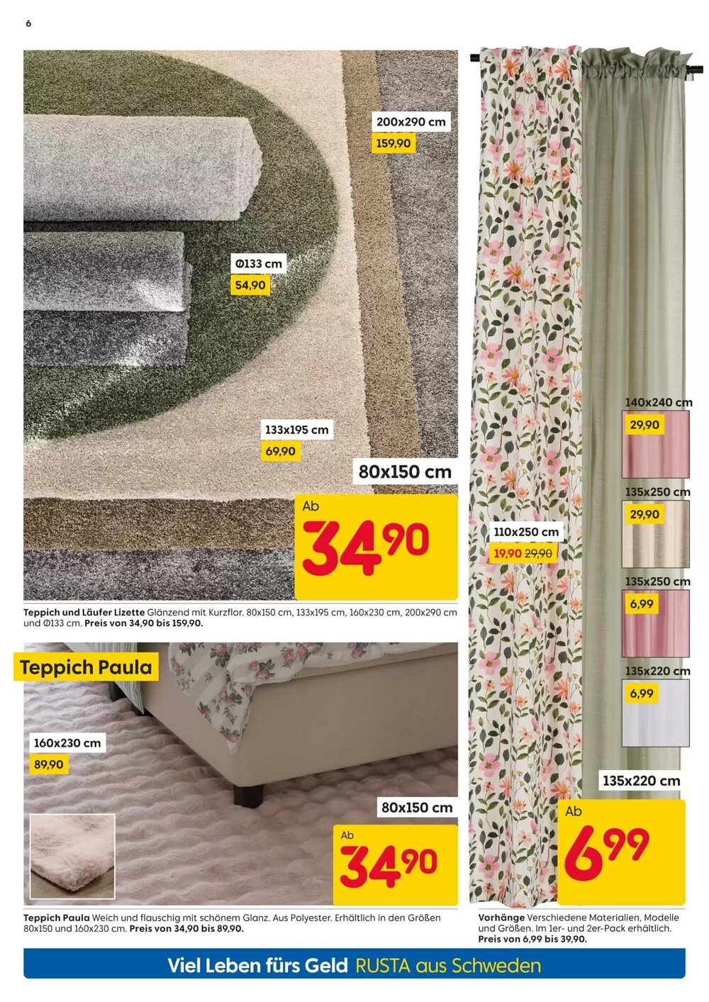 Rusta Prospekt (ab 31.01.2026) zum Blättern - Seite 6