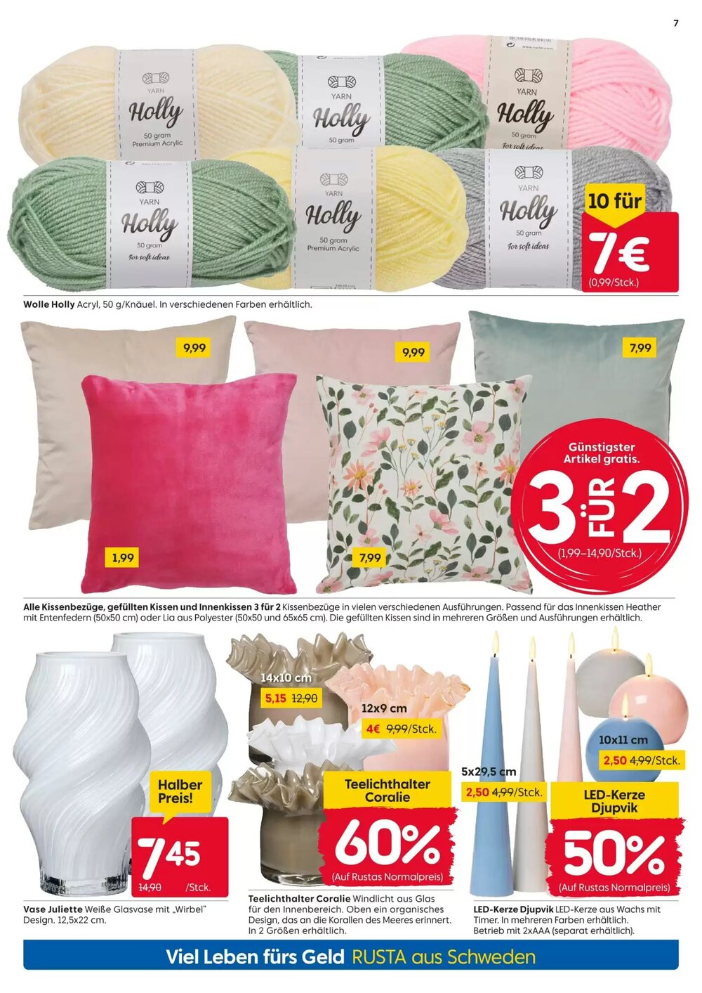 Rusta Prospekt (ab 31.01.2026) zum Blättern - Seite 7