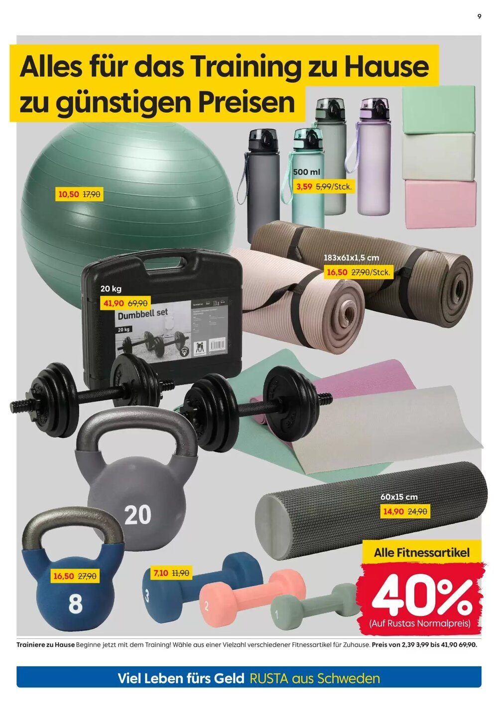 Rusta Prospekt (ab 31.01.2026) zum Blättern - Seite 9