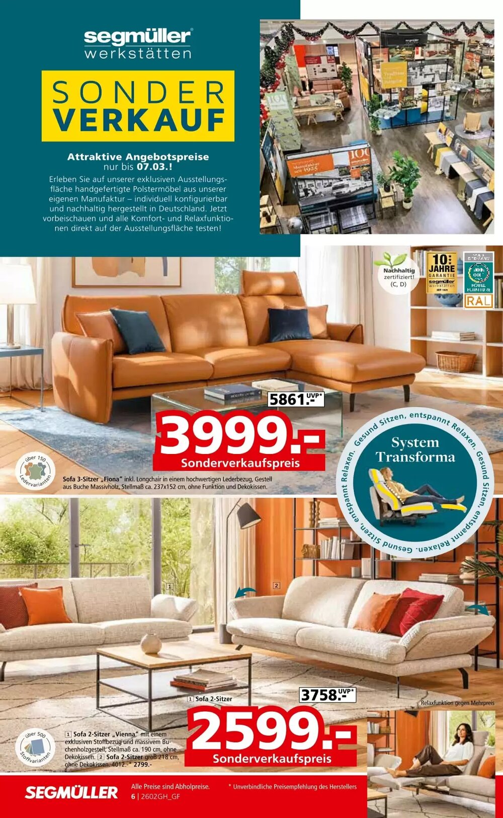 Segmüller Prospekt (ab 31.01.2026) zum Blättern - Seite 10