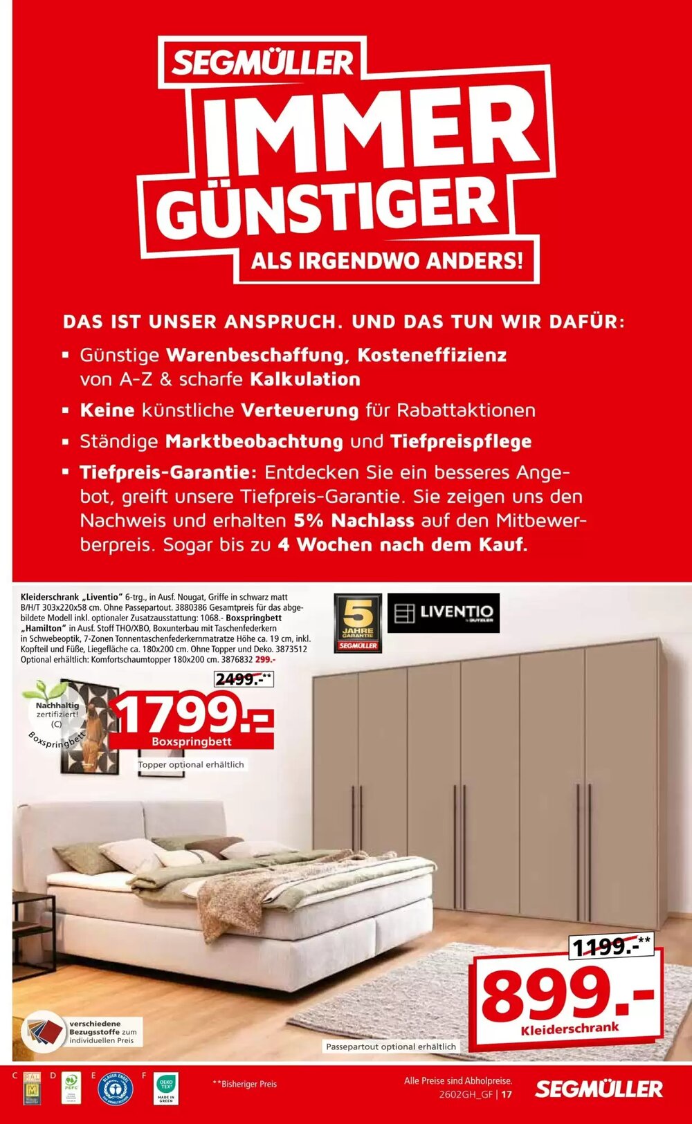 Segmüller Prospekt (ab 31.01.2026) zum Blättern - Seite 29