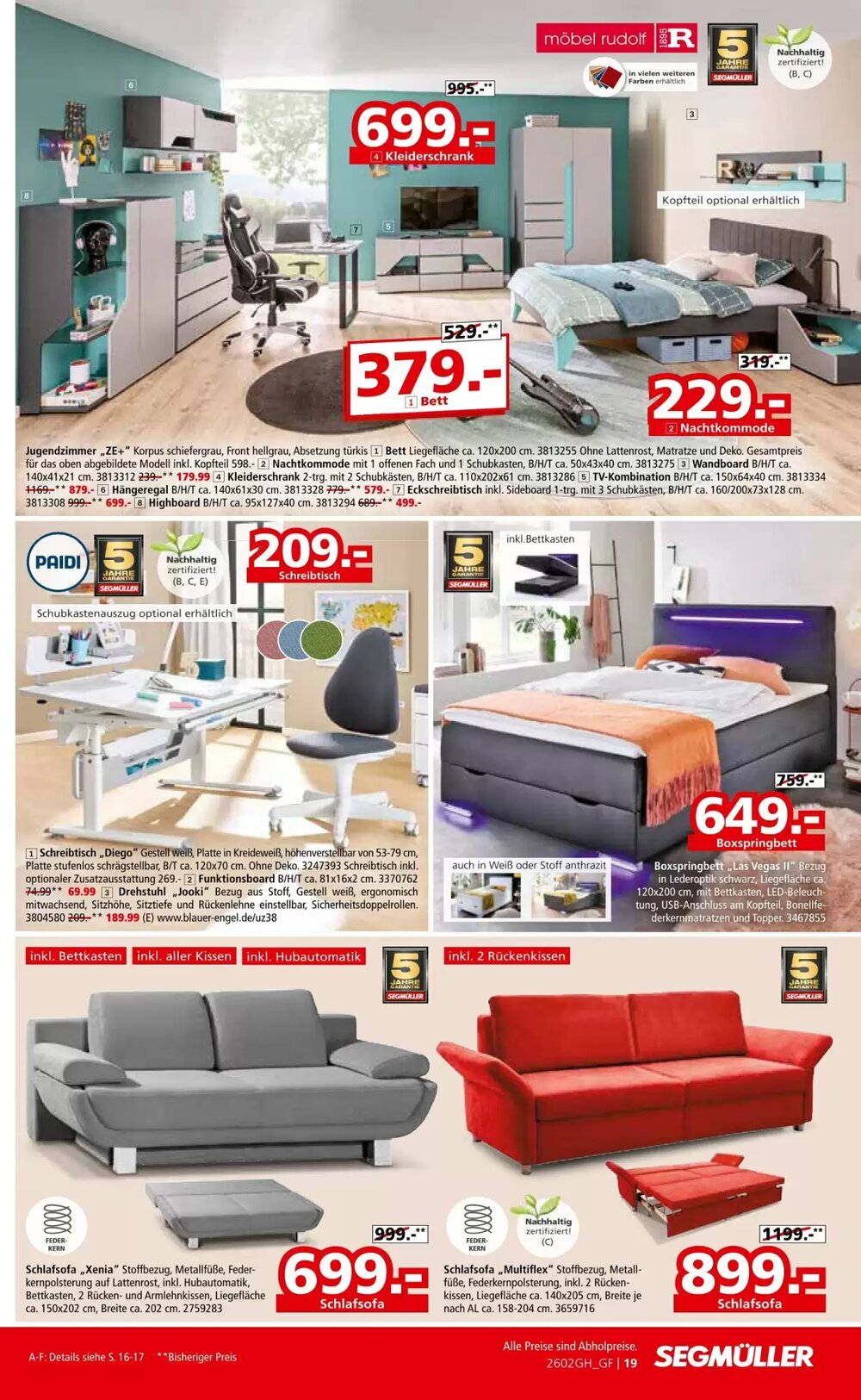 Segmüller Prospekt (ab 31.01.2026) zum Blättern - Seite 33