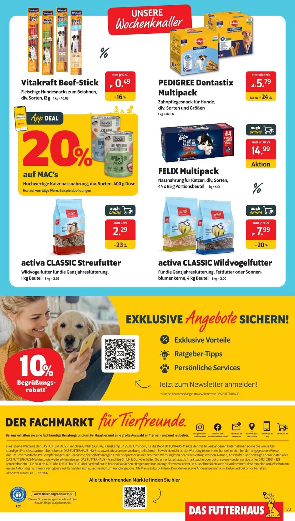 Das Futterhaus Prospekt (ab 31.01.2026) zum Blättern - Seite 10