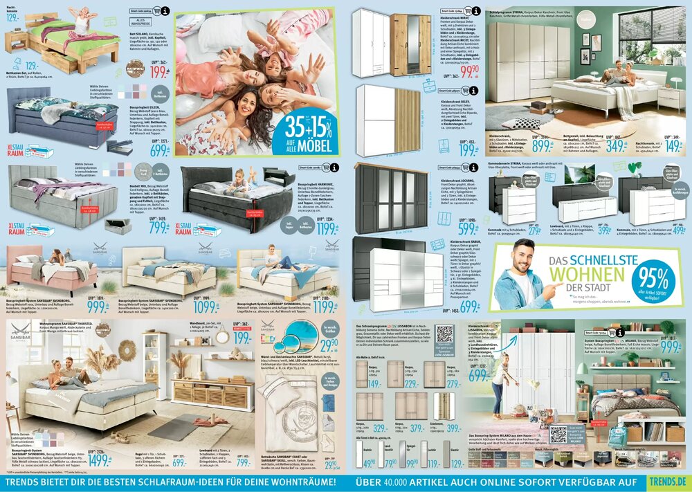 Trends Möbel Prospekt (ab 31.01.2026) zum Blättern - Seite 2