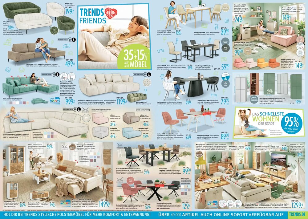 Trends Möbel Prospekt (ab 31.01.2026) zum Blättern - Seite 3