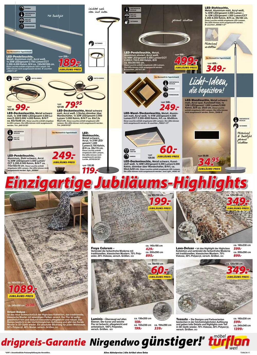 Möbel Turflon Prospekt (ab 31.01.2026) zum Blättern - Seite 11
