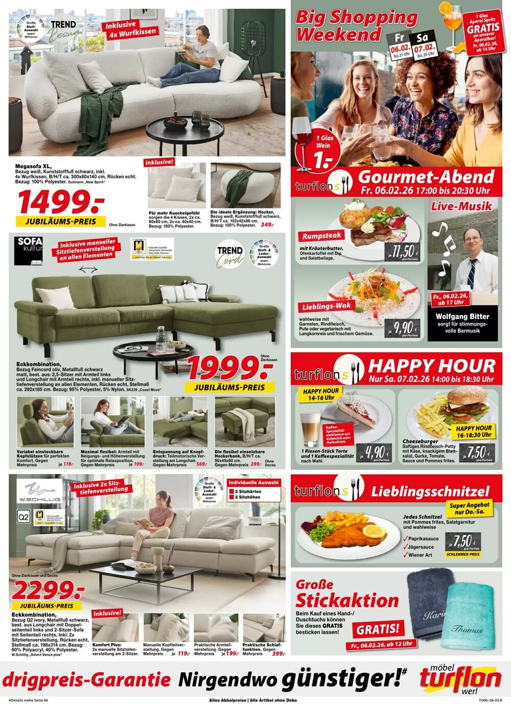 Möbel Turflon Prospekt (ab 31.01.2026) zum Blättern - Seite 3