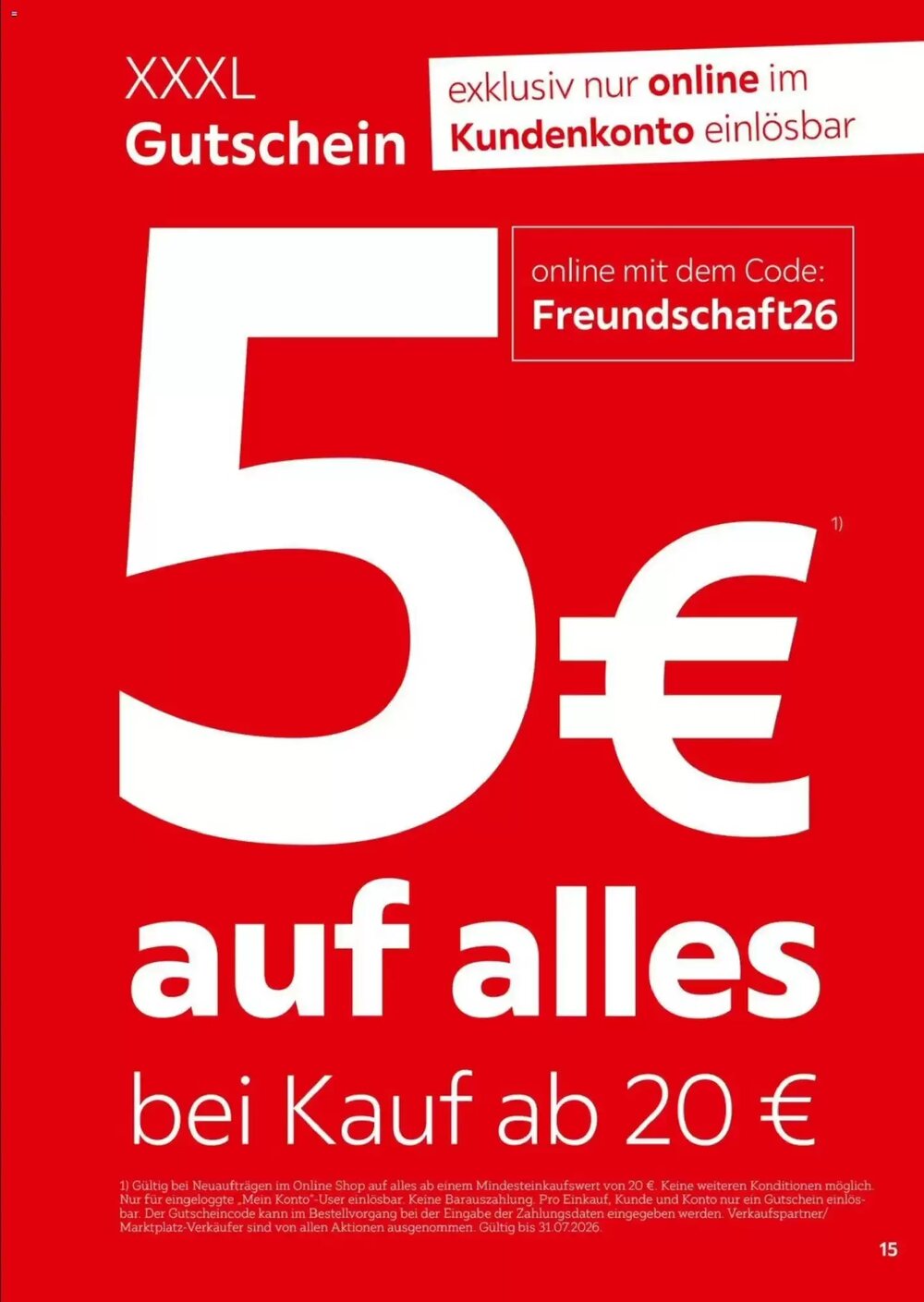 XXXLutz Prospekt (ab 01.02.2026) zum Blättern - Seite 15