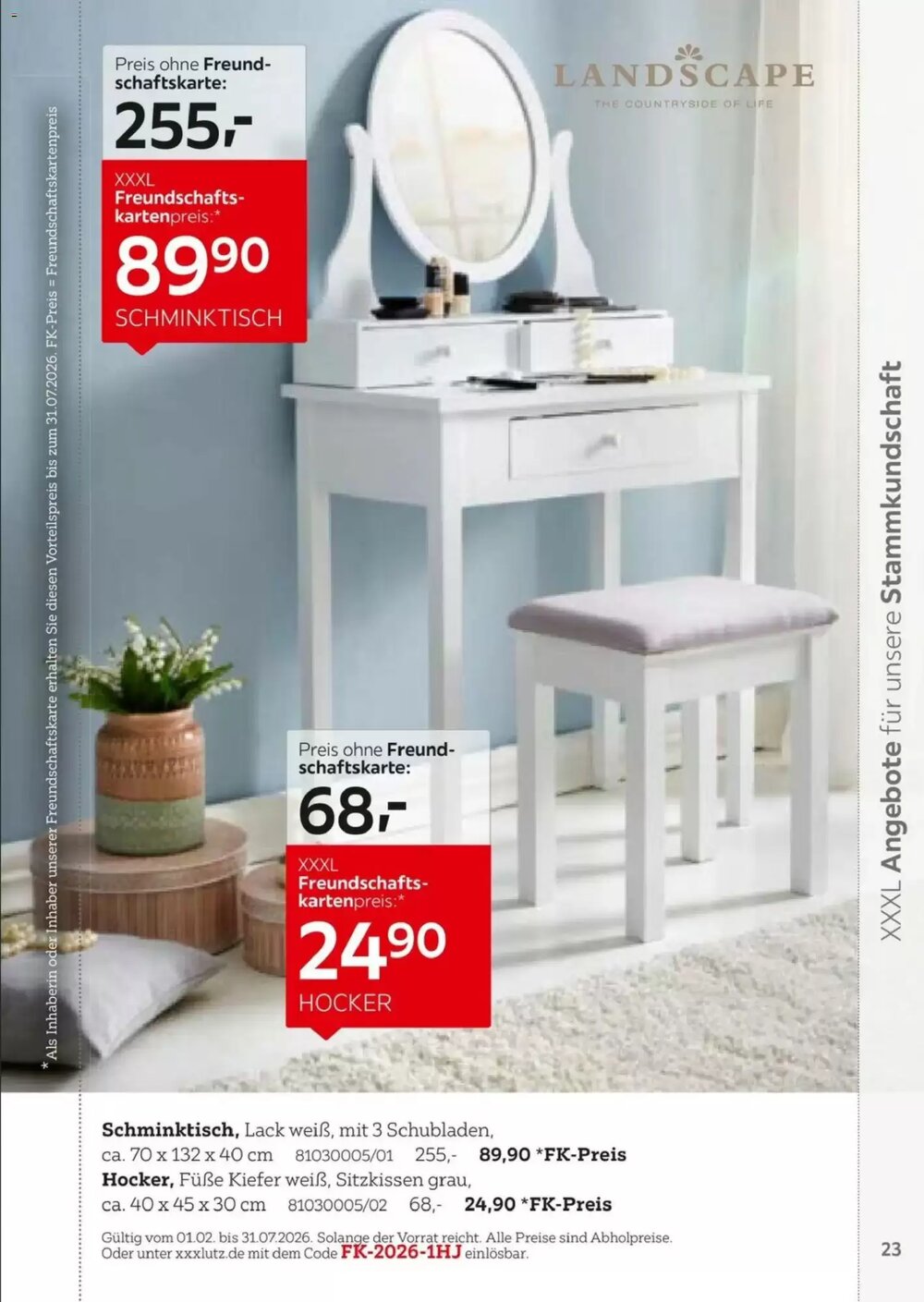 XXXLutz Prospekt (ab 01.02.2026) zum Blättern - Seite 23