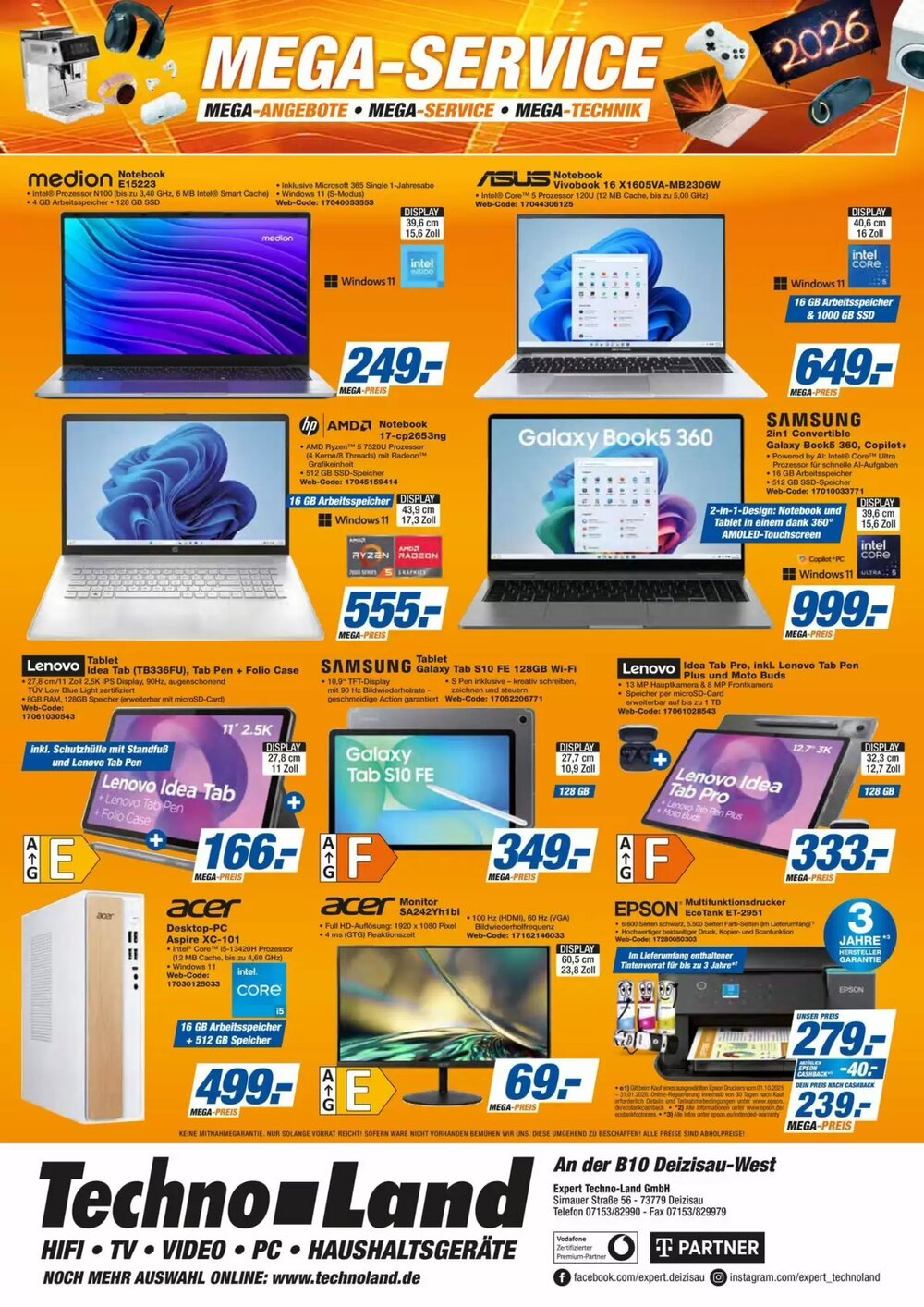 expert Techno Land Prospekt (ab 01.02.2026) zum Blättern - Seite 8