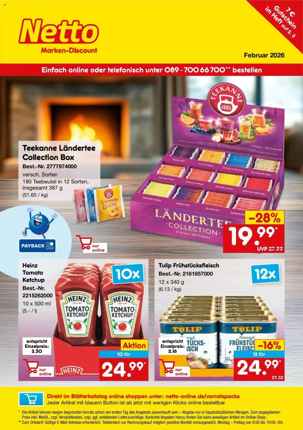 Netto Marken-Discount Prospekt (ab 01.02.2026) zum Blättern - Seite 1