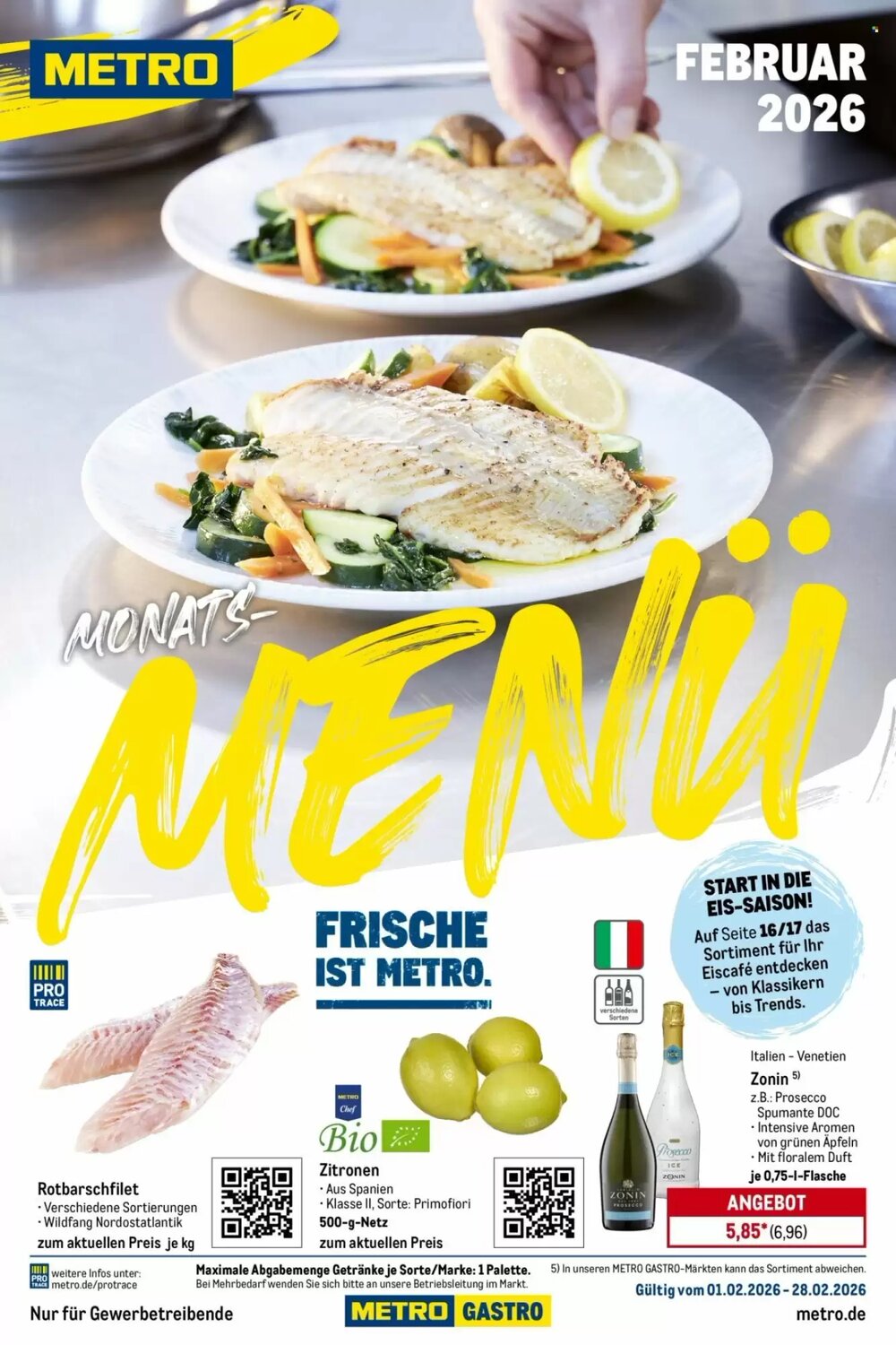 METRO Prospekt (ab 01.02.2026) zum Blättern - Seite 1