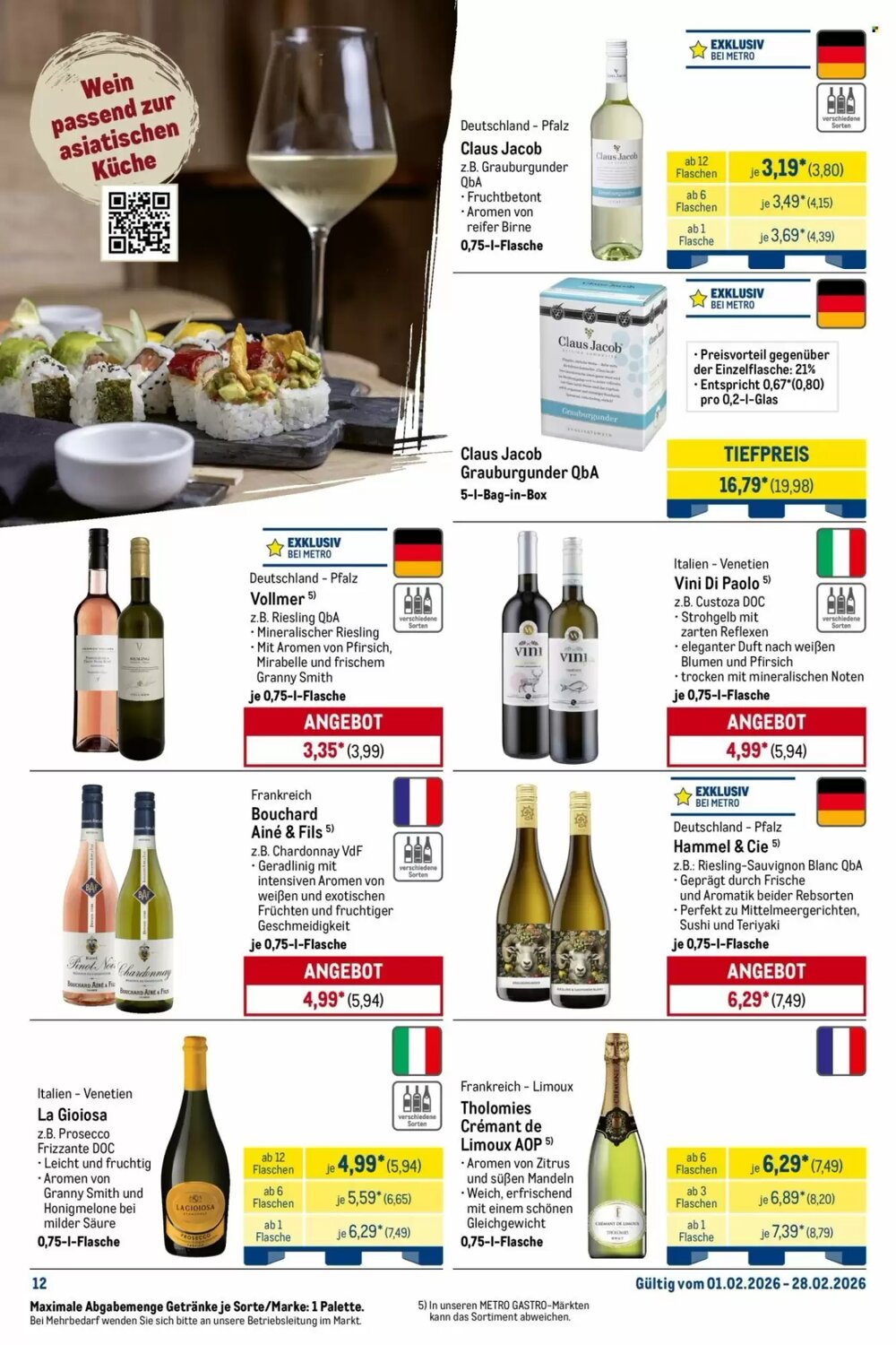 METRO Prospekt (ab 01.02.2026) zum Blättern - Seite 12