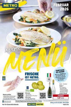 METRO Prospekt (ab 01.02.2026) zum Blättern - Seite 1
