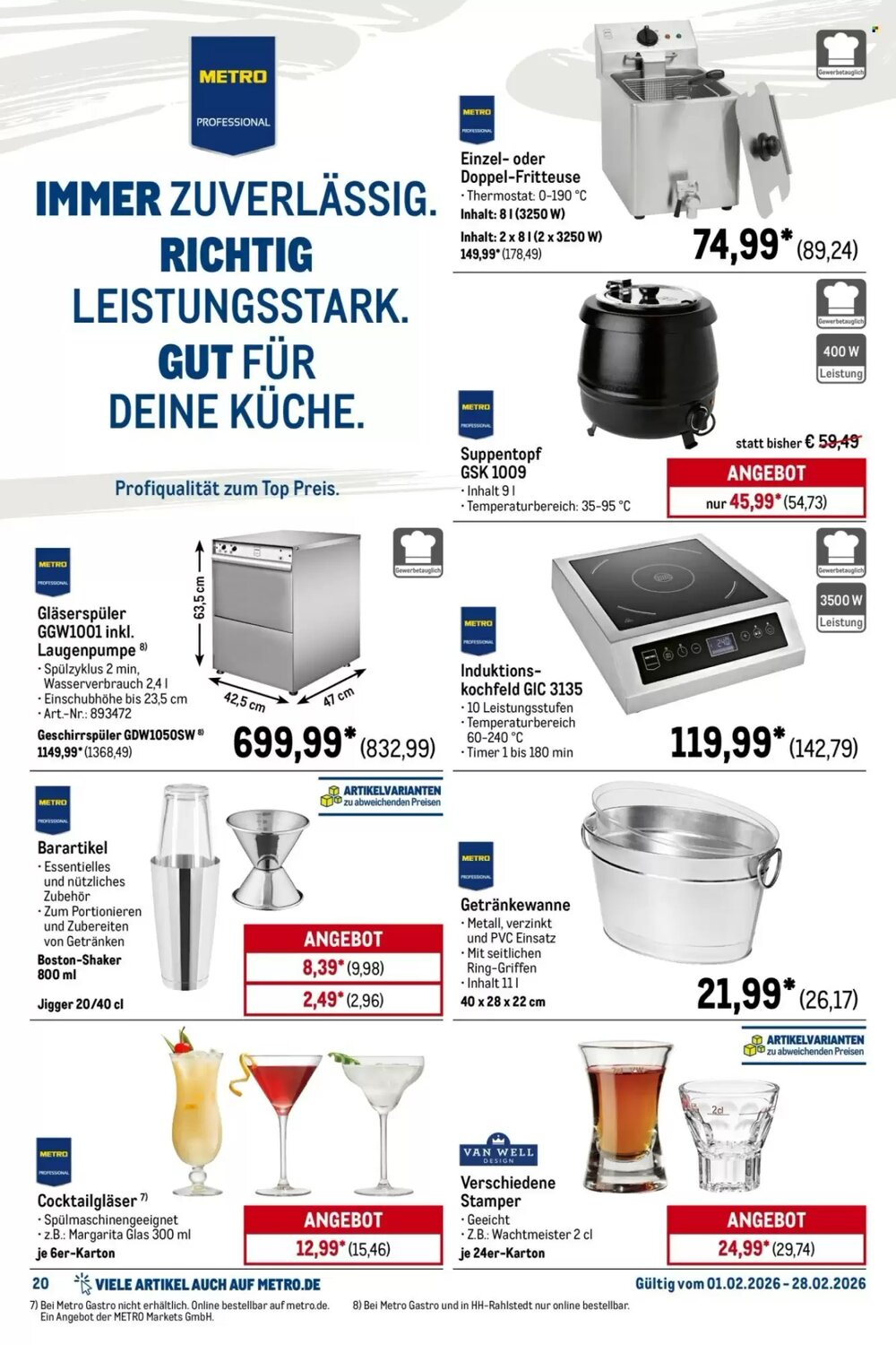 METRO Prospekt (ab 01.02.2026) zum Blättern - Seite 20