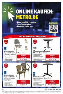 METRO Prospekt (ab 01.02.2026) zum Blättern - Seite 22