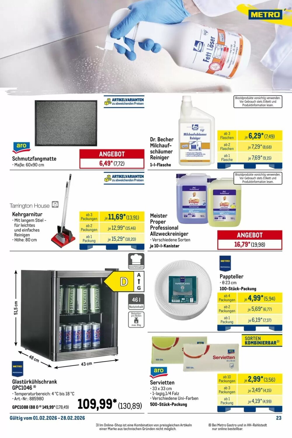 METRO Prospekt (ab 01.02.2026) zum Blättern - Seite 23