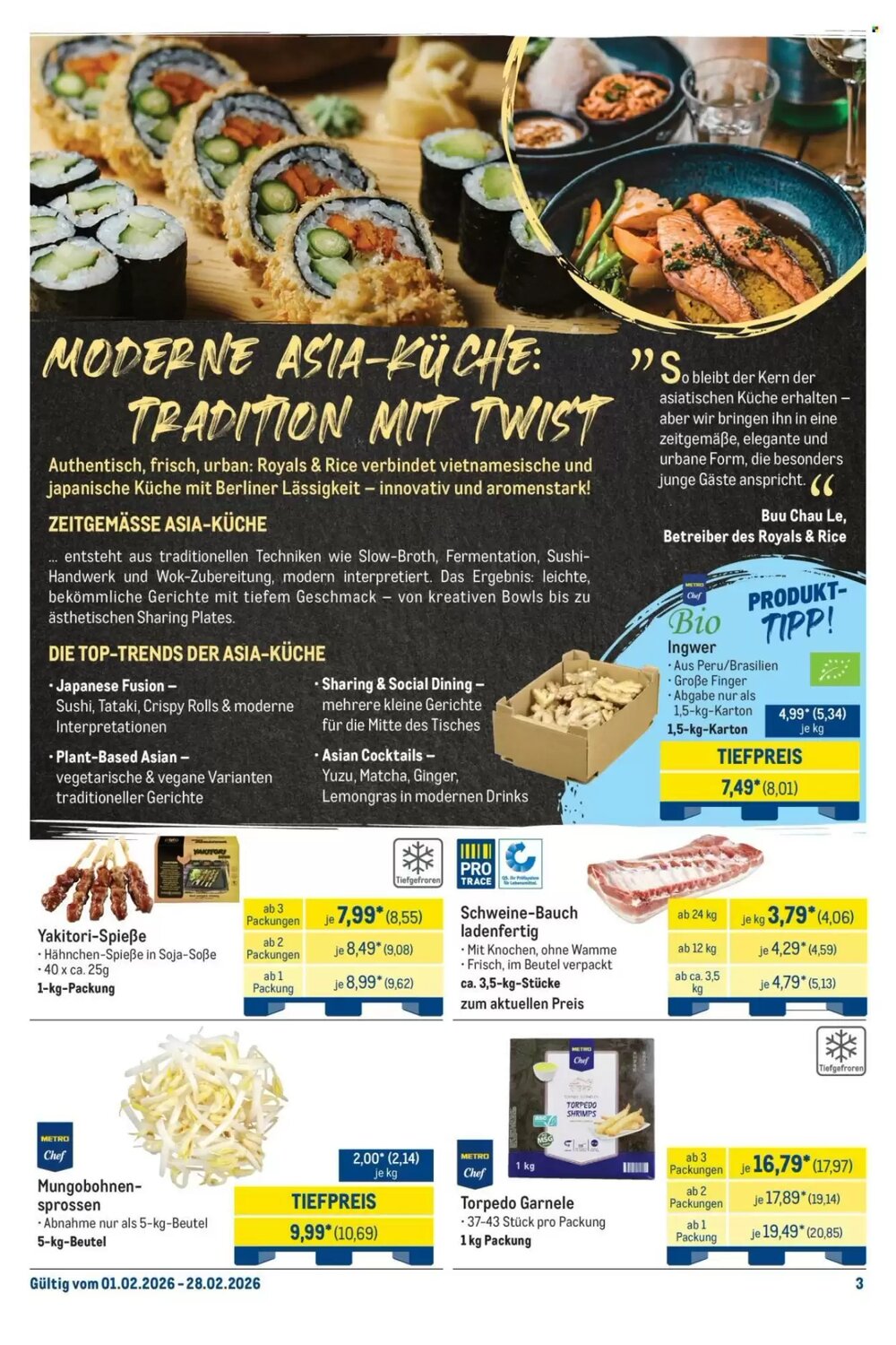 METRO Prospekt (ab 01.02.2026) zum Blättern - Seite 3