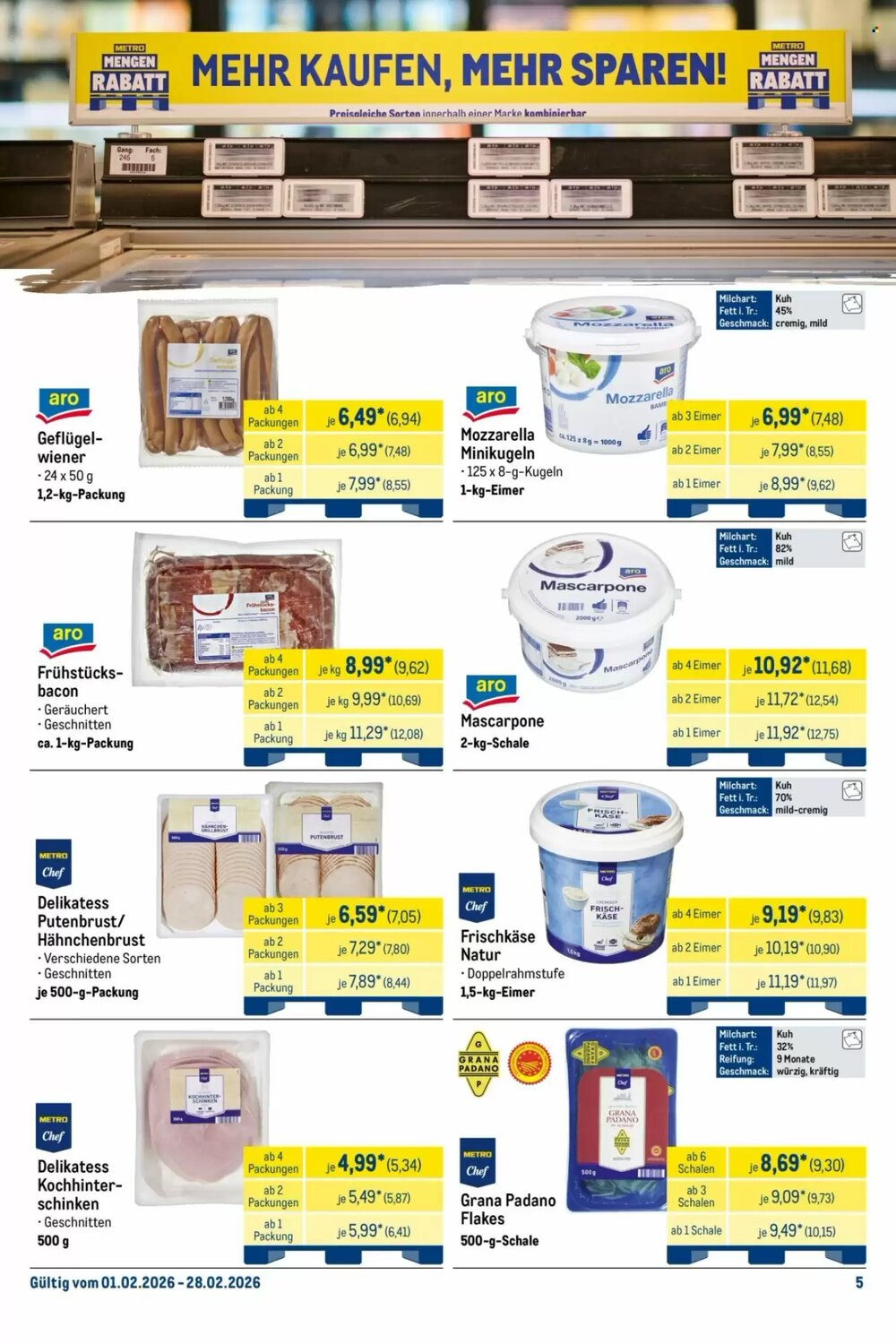 METRO Prospekt (ab 01.02.2026) zum Blättern - Seite 5