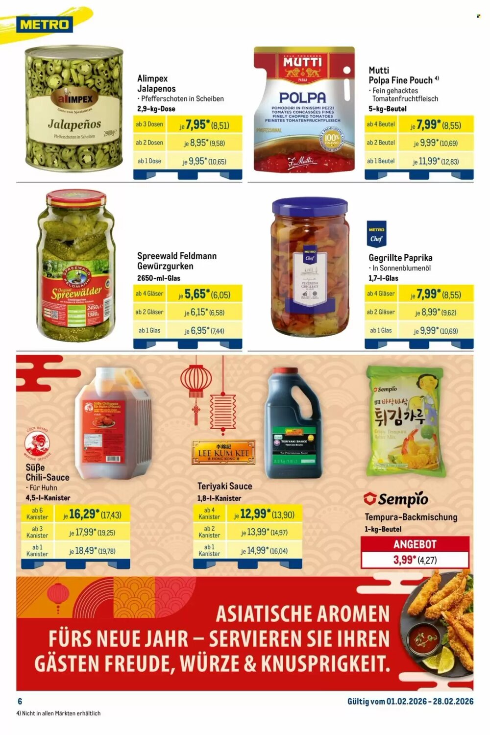 METRO Prospekt (ab 01.02.2026) zum Blättern - Seite 6