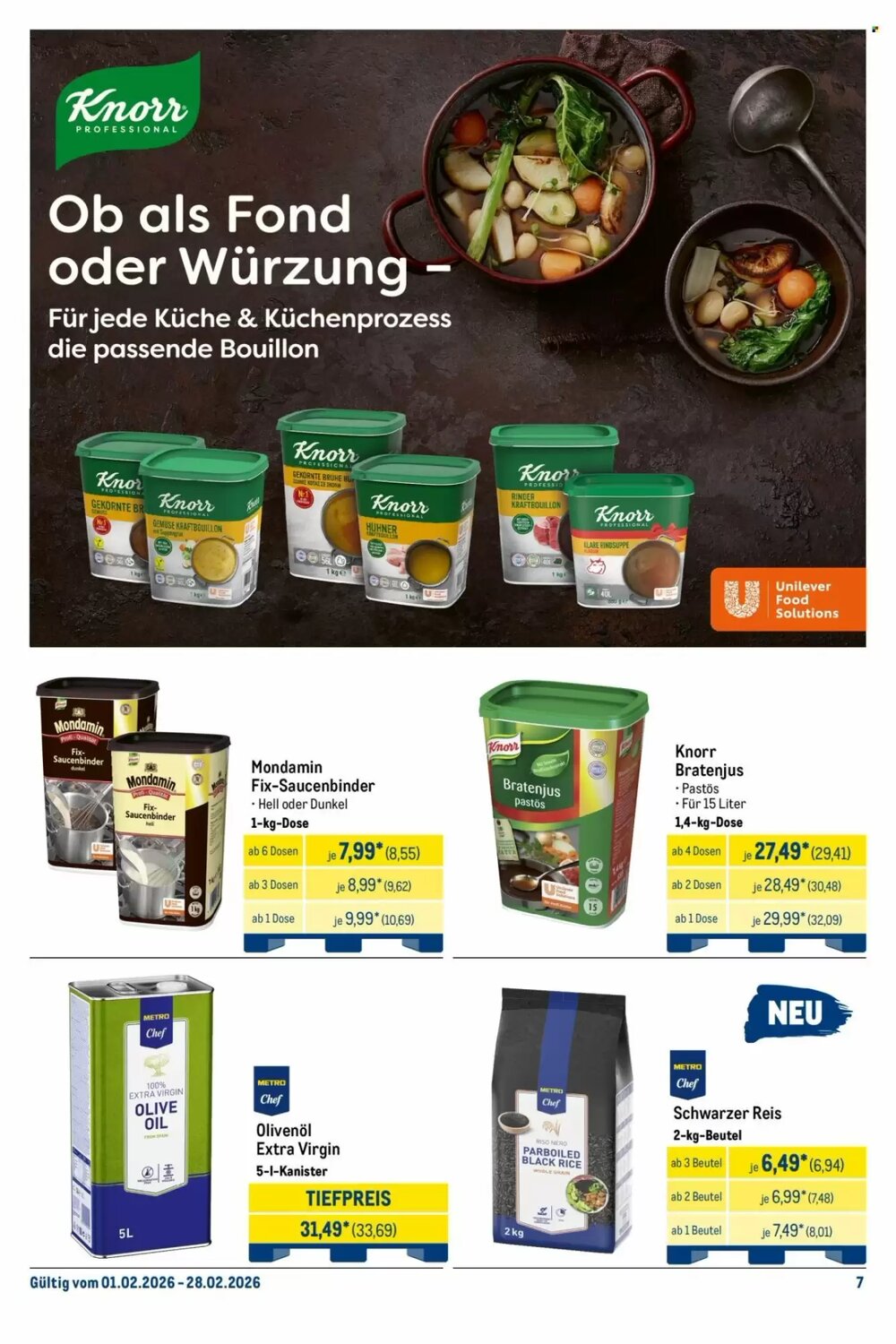 METRO Prospekt (ab 01.02.2026) zum Blättern - Seite 7