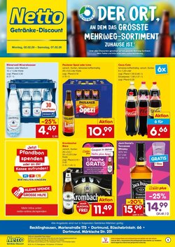 Netto Getränke Discount Prospekt (ab 01.02.2026) zum Blättern