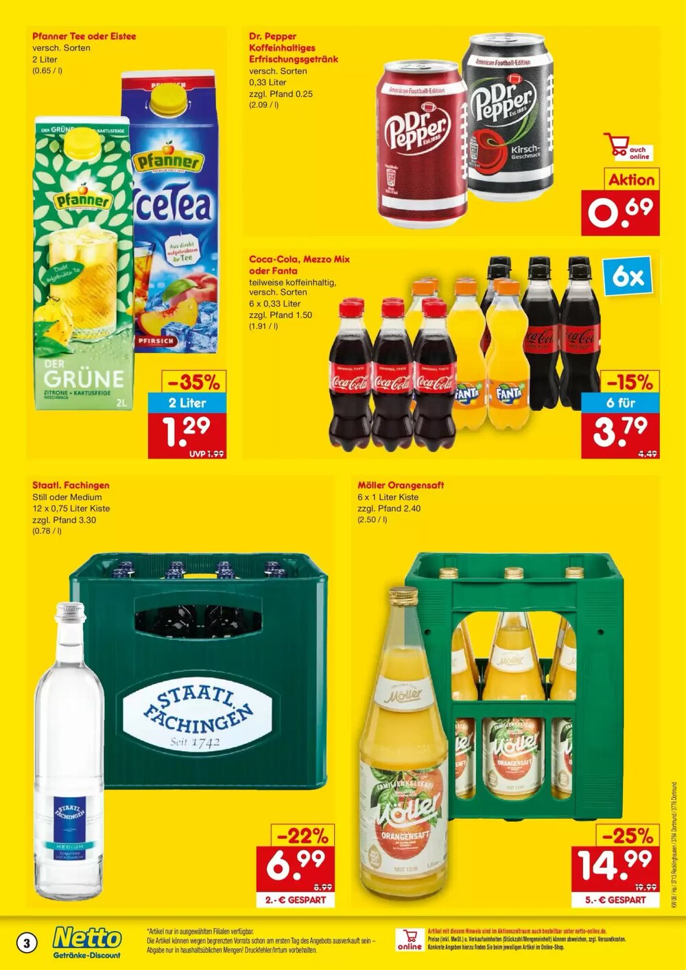 Netto Getränke Discount Prospekt (ab 01.02.2026) zum Blättern - Seite 3